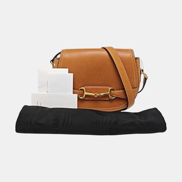 CRÉCY Small Calfskin Brown
