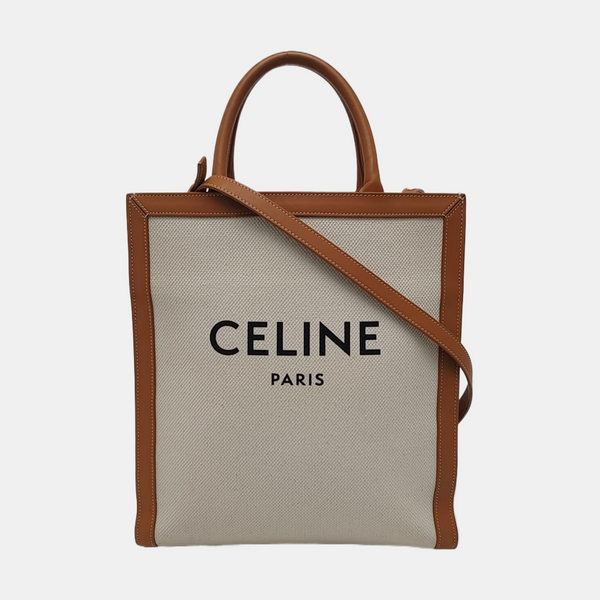 CABAS CELINE Small Canvas White