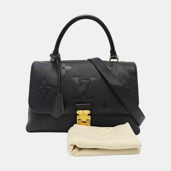 MADELEINE Monogram Calfskin Black