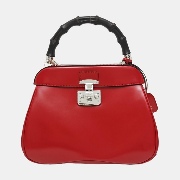 Lady Lock Calfskin Red