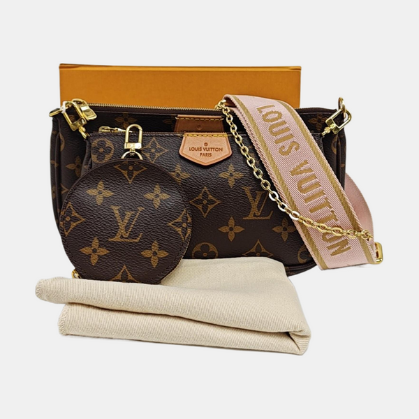 MULTI Monogram Coated Canvas Brown