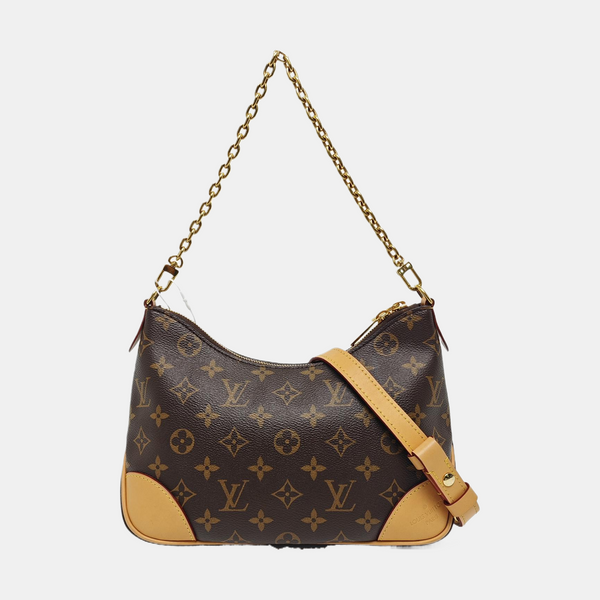 BOULOGNE Monogram Coated Canvas Brown