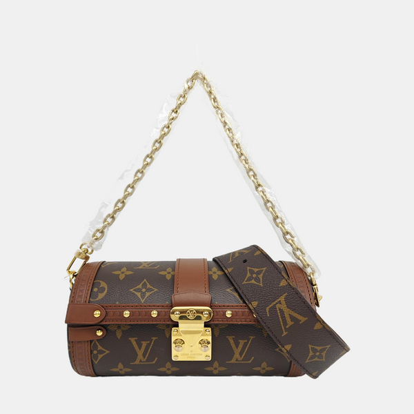 PAPILLON 19 Monogram Coated Canvas Brown