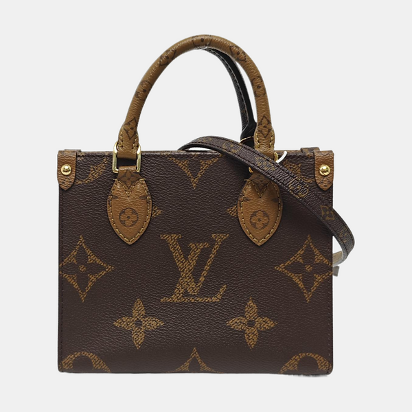 ONTHEGO BB Monogram Coated Canvas Brown