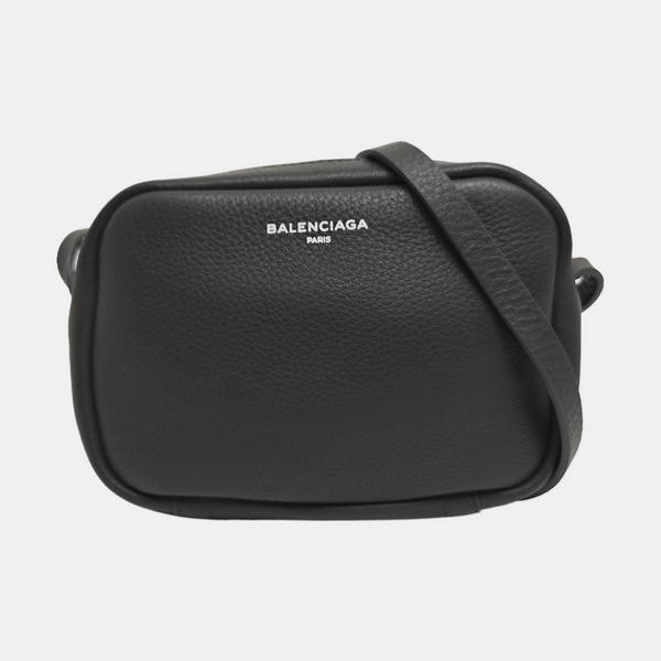 Calfskin Shoulder Bag Gray