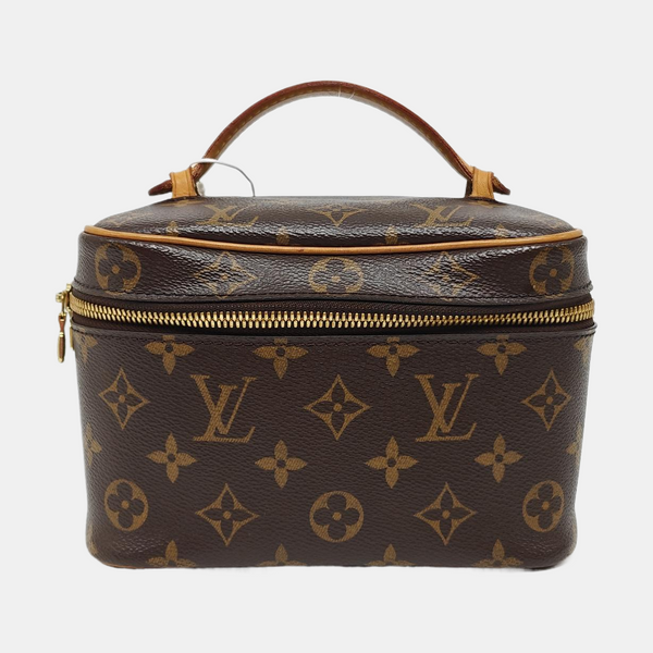 NICE Mini Monogram Coated Canvas Brown
