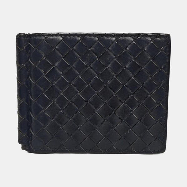 Calfskin Card Holder Blue