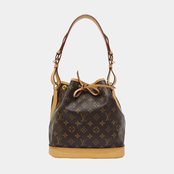 NOÉ MM Monogram Coated Canvas Brown