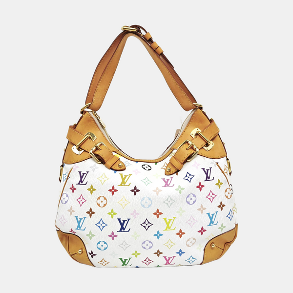 LV × TM GRETA Monogram Coated Canvas White