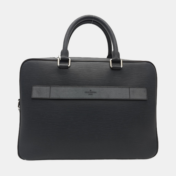 Epi Top Handle Bag Black