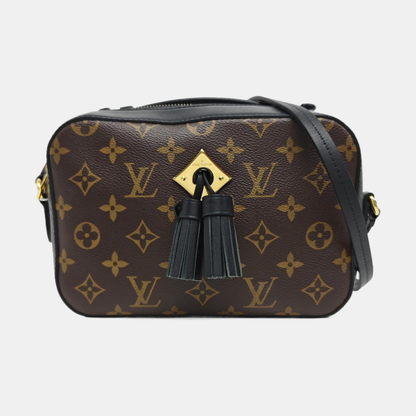 SAINTONGE Monogram Coated Canvas Brown