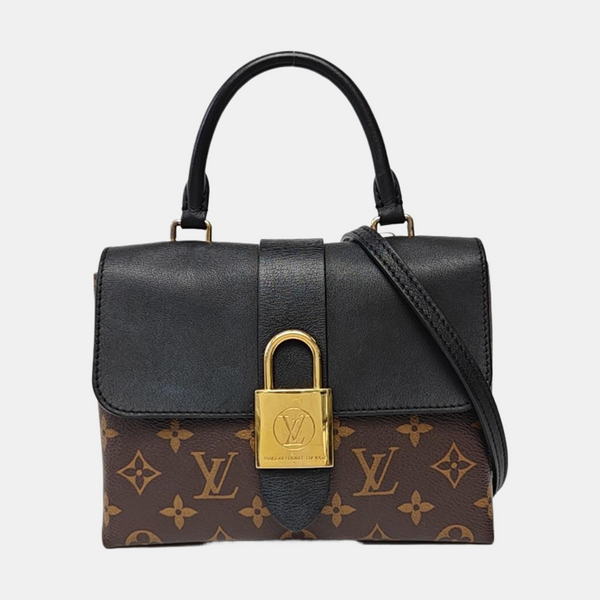 Authenticated pre-owned LOCKY BB Monogram Coated Canvas Brown - Crossbody Bag at Looply