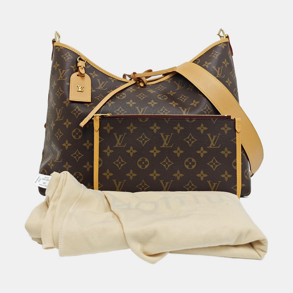 CARRYALL MM Monogram Coated Canvas Brown