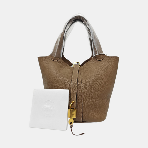 Picotin Lock 18 Clemence Beige