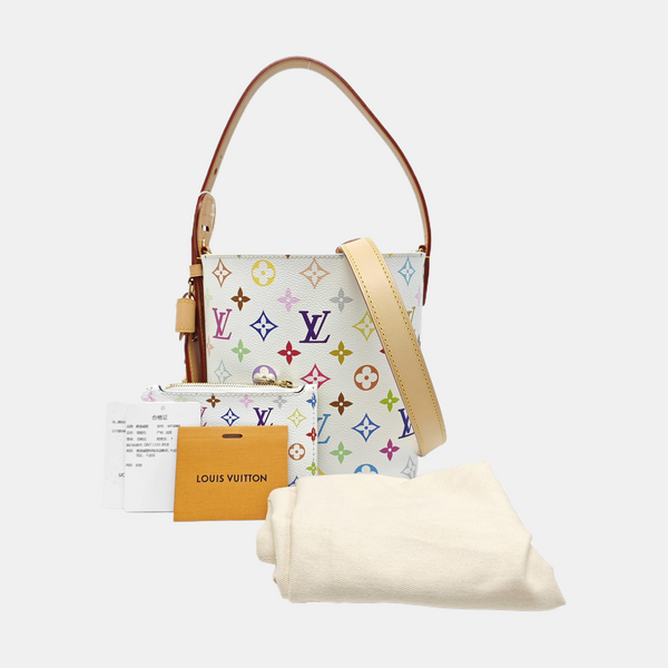LV × TM ALL IN BB Monogram Coated Canvas White