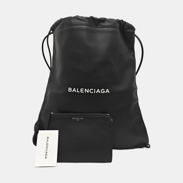 Calfskin Backpack Black