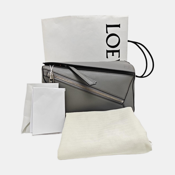 Puzzle Small Calfskin Gray