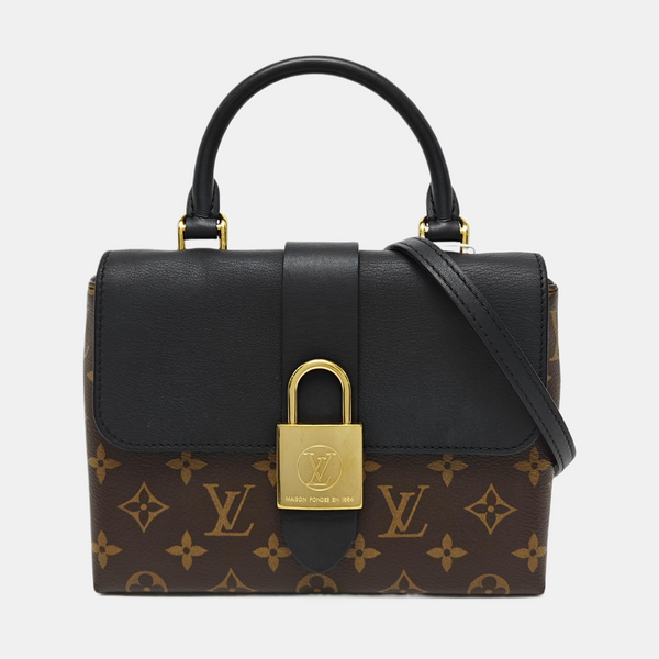 LOCKY BB Monogram Coated Canvas Brown