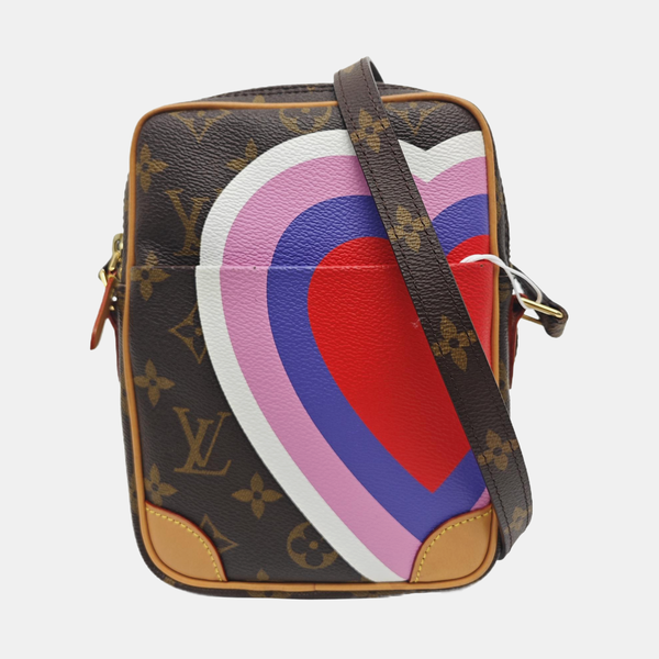 PANAME SET Monogram Coated Canvas Brown