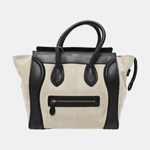 LUGGAGE Mini Canvas White