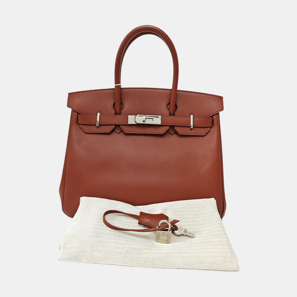 Birkin 30 Epsom Red