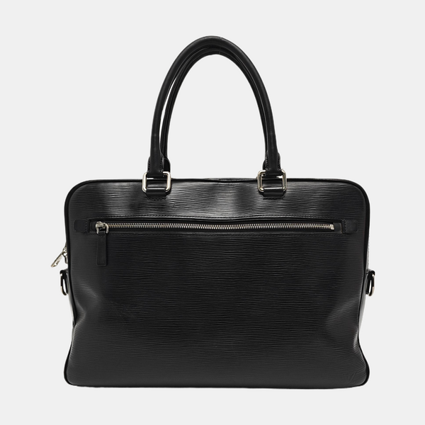 Epi Top Handle Bag Black