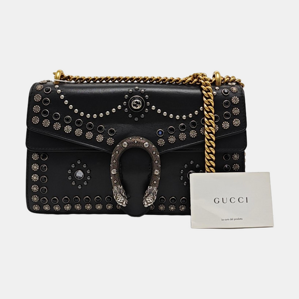 Dionysus Small Calfskin Black