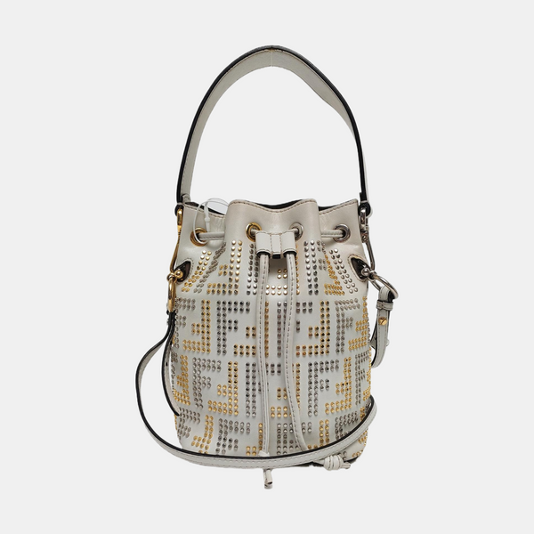Mon Tresor Mini Calfskin White