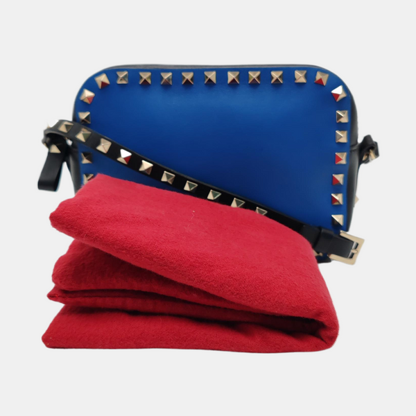 Rockstud Calfskin Multicolor