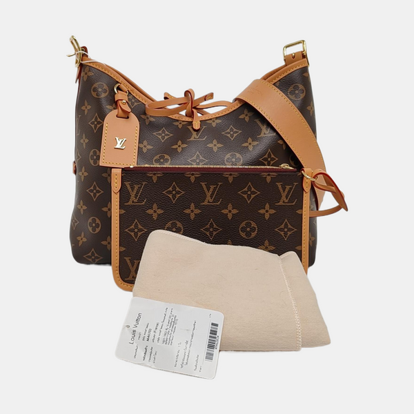 CARRYALL PM Monogram Coated Canvas Brown