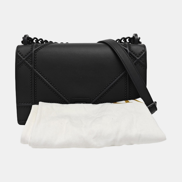 Diorama Medium Calfskin Black