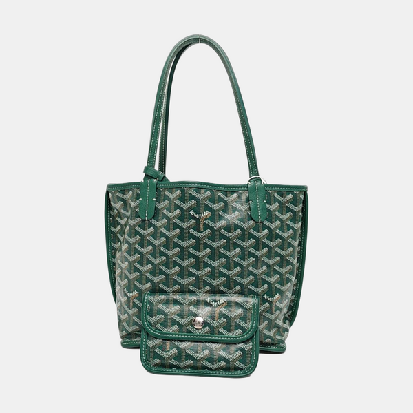 Anjou Mini Coated Canvas Green
