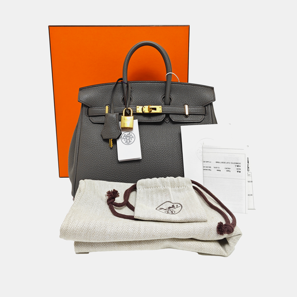 Birkin 25 Togo Gray