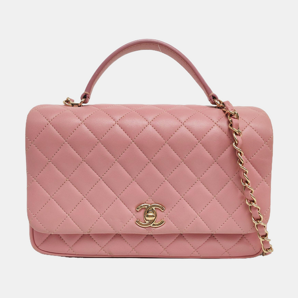 Quilted Lambskin Pink