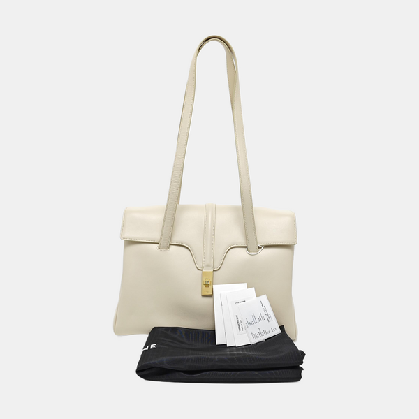 16 Medium Calfskin Beige