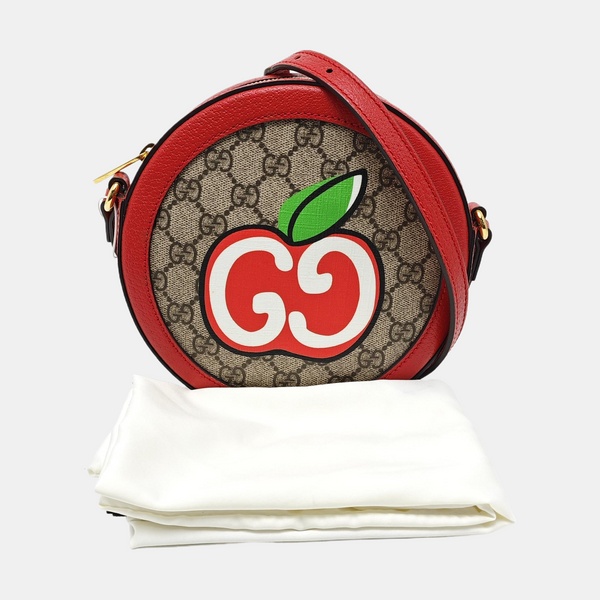 Ophidia Mini Monogram Coated Canvas Beige