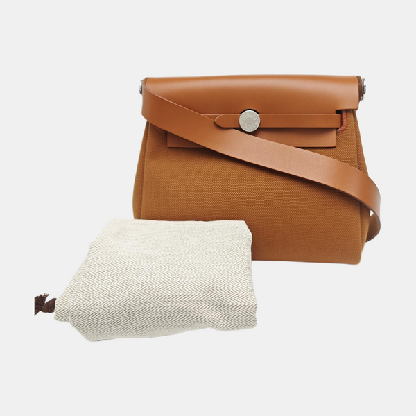 Bolso Herbag Mini Canvas Brown