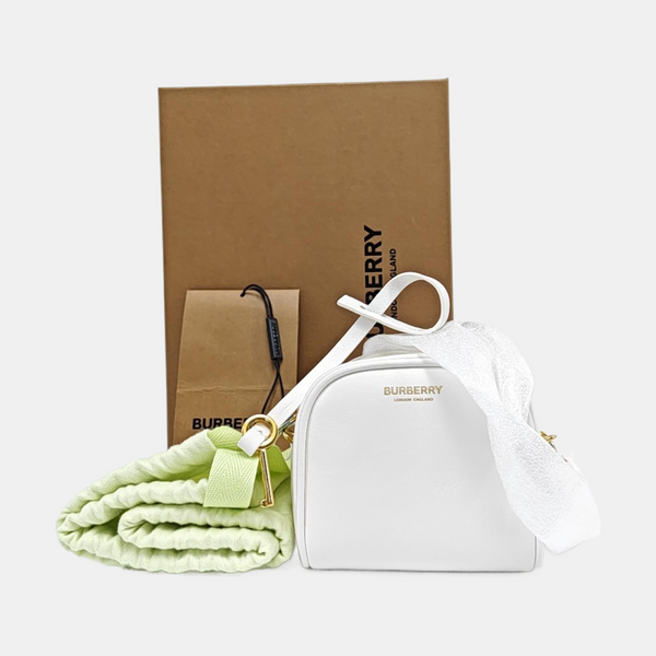 Cube Mini Calfskin White