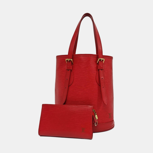 Authenticated pre-owned BUCKET PM Epi Red - Bucket Bag at Looply