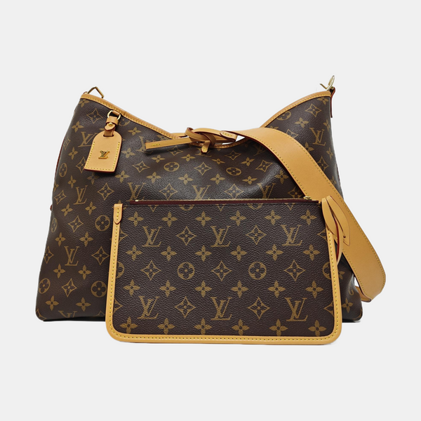 CARRYALL MM Monogram Coated Canvas Brown