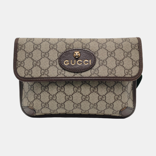 Neo Vintage Monogram Coated Canvas Beige