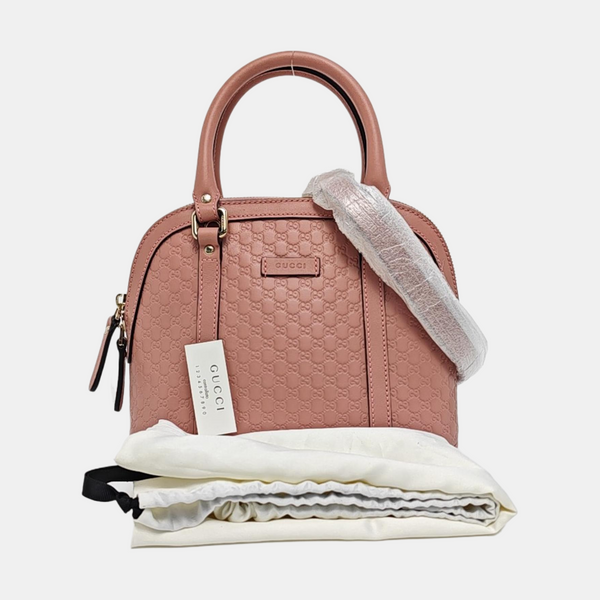 Microguccissima Monogram Calfskin Pink