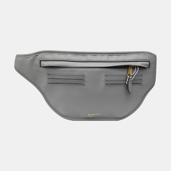 Calfskin Belt Bag Gray