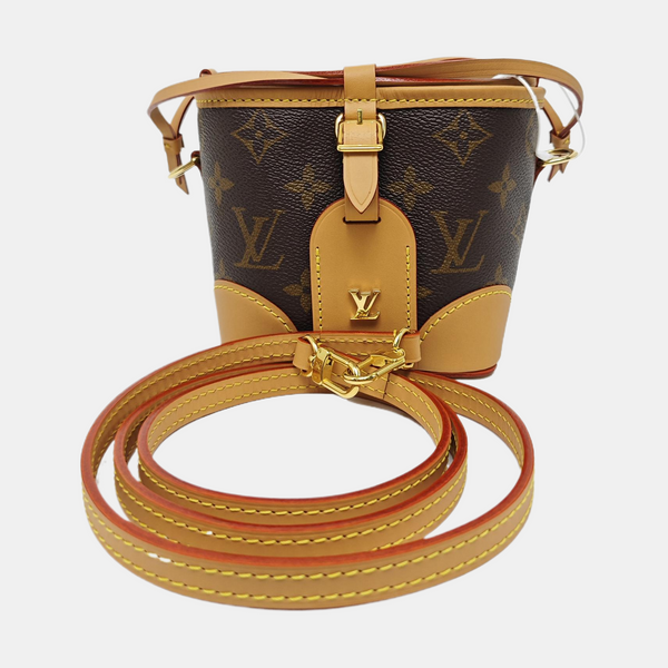 NOÉ Monogram Coated Canvas Brown