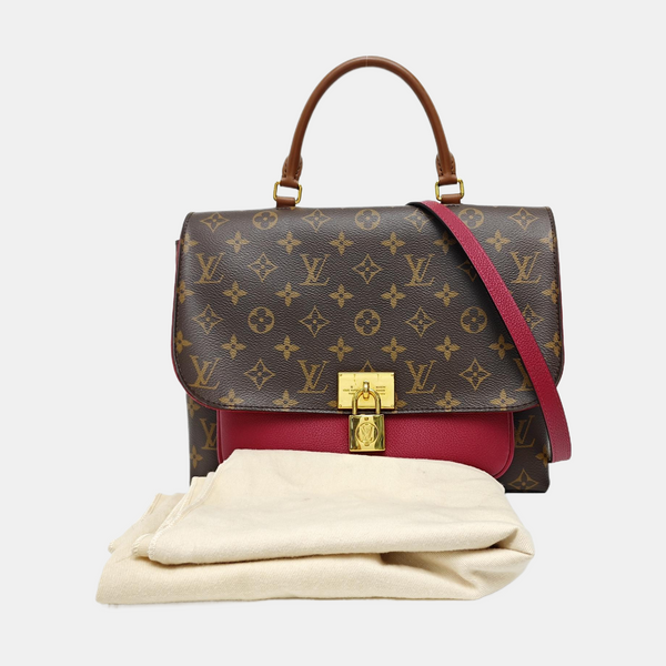 MARIGNAN Monogram Coated Canvas Brown