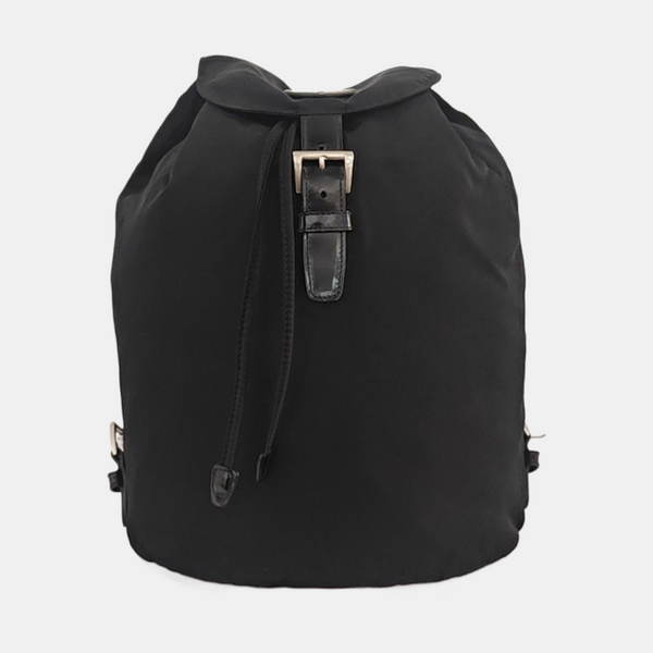 Nylon Backpack Black