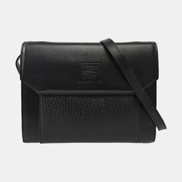 Calfskin Shoulder Bag Black