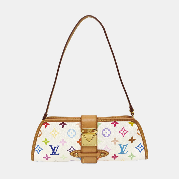 LV × TM SHIRLEY Monogram Coated Canvas White