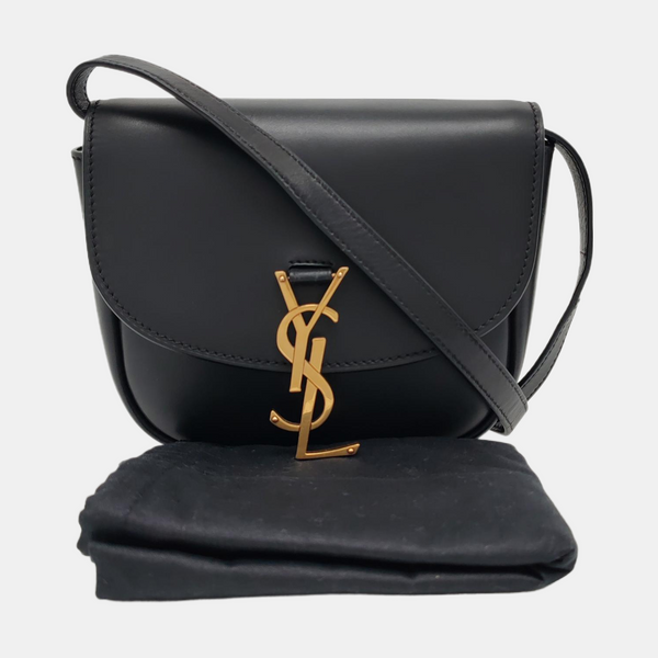 Authenticated pre-owned KAIA Small Calfskin Black - Shoulder Bag at Looply