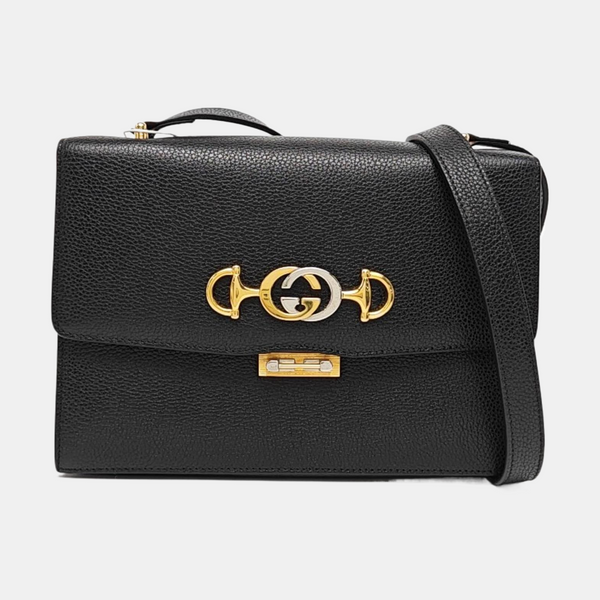 Zumi Small Calfskin Black